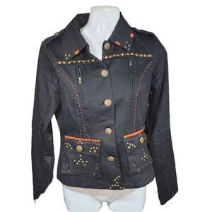 LOVESTITCH RARE embellished studded jacket S
